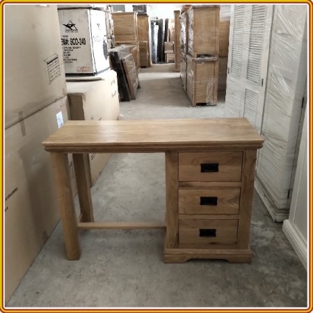 French Oak : Bàn Làm Việc Và Ghế Đôn